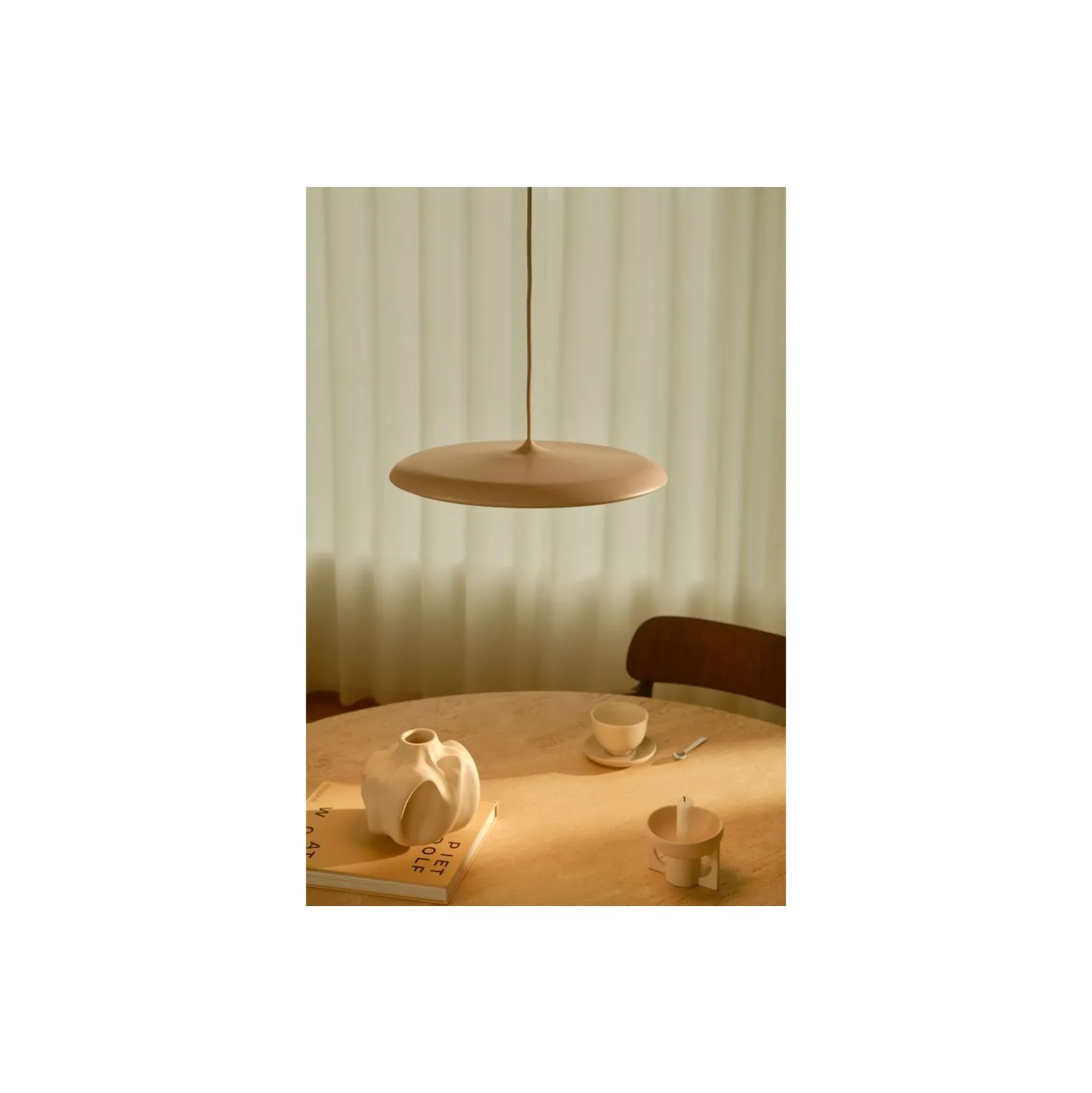 DFTP by Nordlux Artist 40 Pendellampa Metall Rosa 25W 2300lm - 930 Varm Vit | Bästa Färgåtergivning - Dimbar