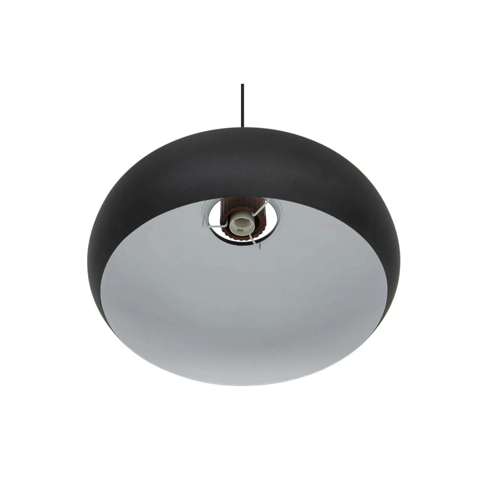 DFTP by Nordlux Aurelio Pendellampa Metall och Trä Svart | 420mm - Passande för E27