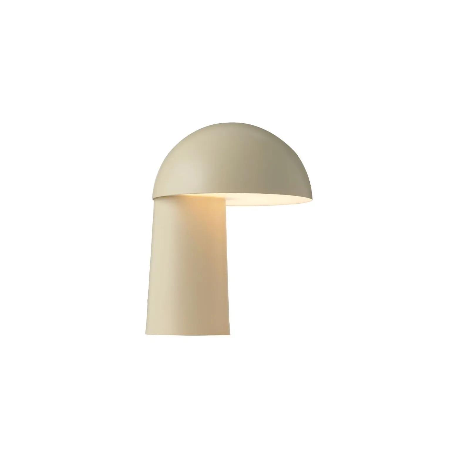 DFTP by Nordlux Bordslampa Faye Metall Beige 1W 300lm - 827 Extra Varm Vit | 173mm - Touch Dimbar