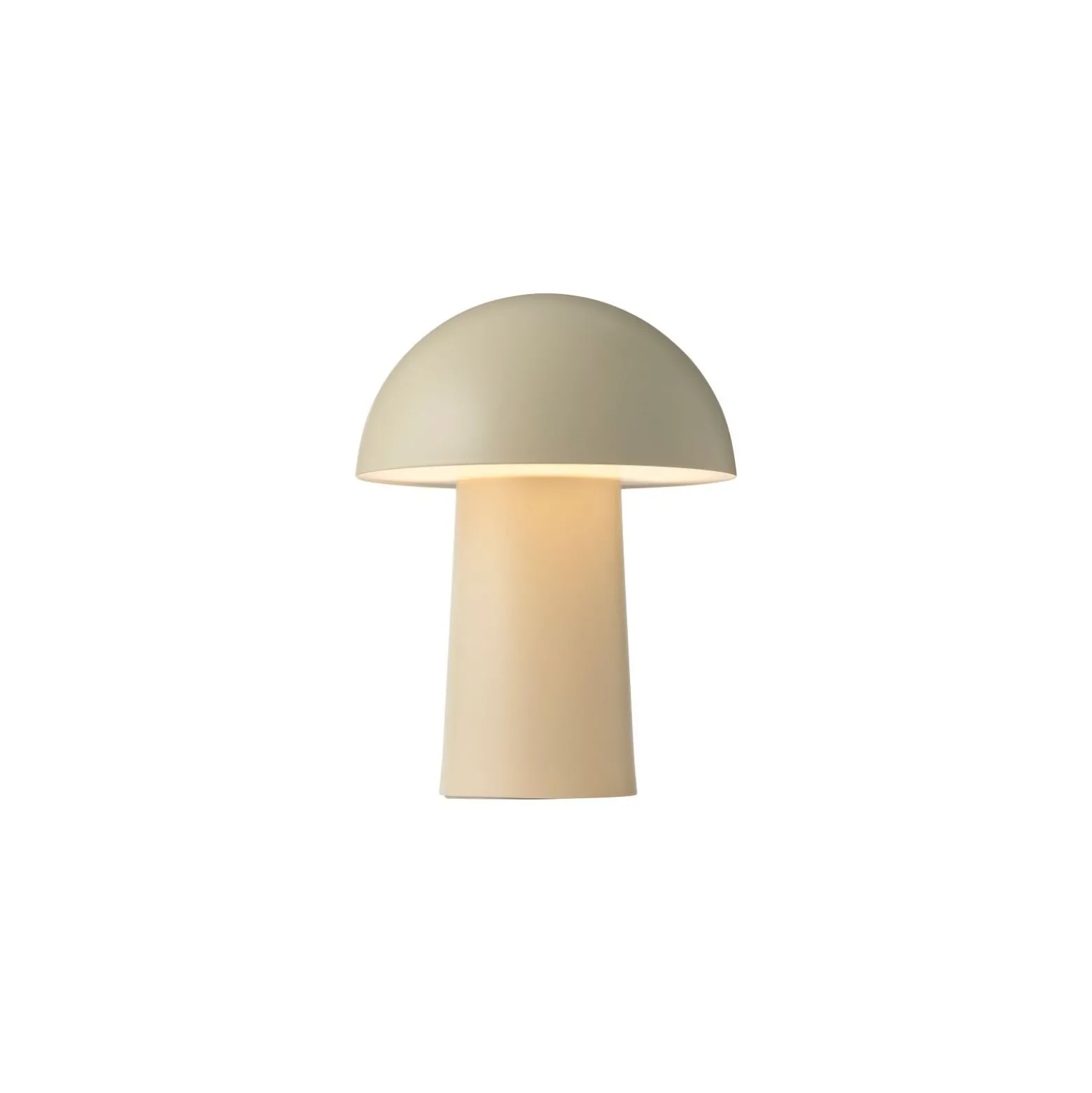 DFTP by Nordlux Bordslampa Faye Metall Beige 1W 300lm - 827 Extra Varm Vit | 173mm - Touch Dimbar