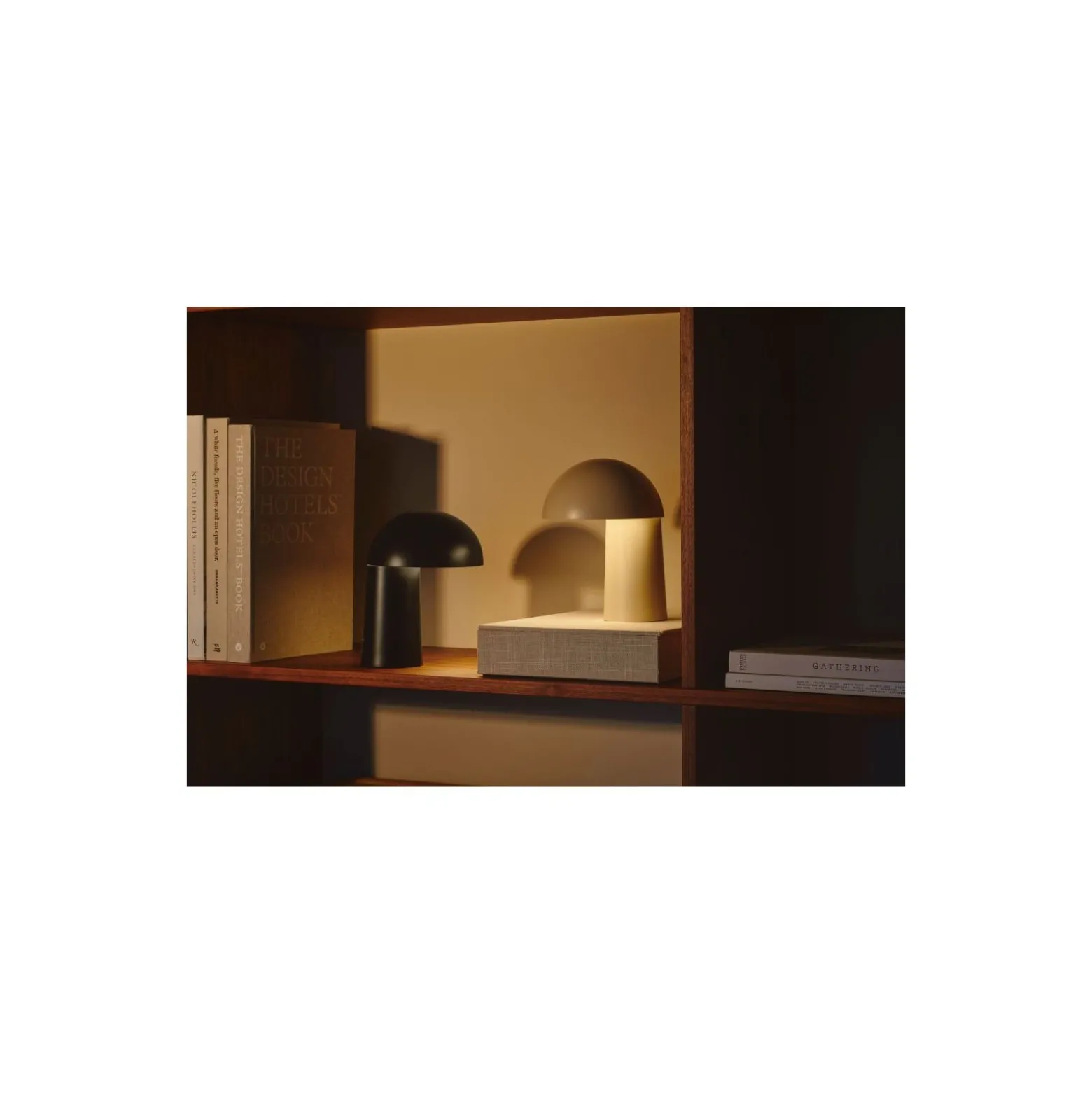 DFTP by Nordlux Bordslampa Faye Metall Svart 1W 300lm - 827 Extra Varm Vit | 173mm - Touch Dimbar