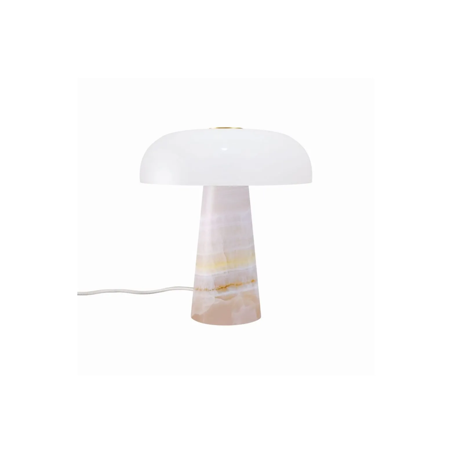 DFTP by Nordlux Bordslampa Glossy Marmor och Glas Rosa | 220mm - Passande för 1x E14