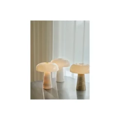 DFTP by Nordlux Bordslampa Glossy Marmor och Glas Rosa | 220mm - Passande för 1x E14