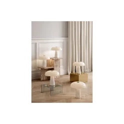 DFTP by Nordlux Bordslampa Glossy Marmor och Glas Vit | 320mm - Passande för 1x E27
