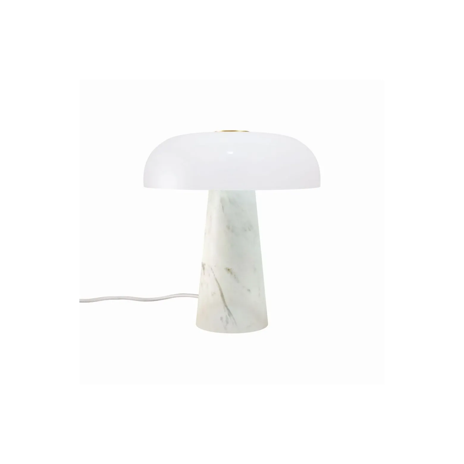DFTP by Nordlux Bordslampa Glossy Marmor och Glas Vit | 220mm - Passande för 1x E14