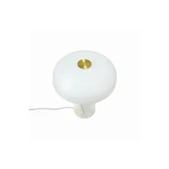 DFTP by Nordlux Bordslampa Glossy Marmor och Glas Vit | 220mm - Passande för 1x E14