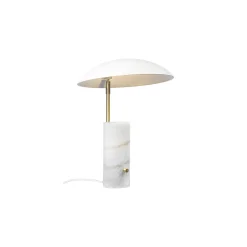 DFTP by Nordlux Bordslampa Mademoiselles Marmor och Metall Vit | Passande för 1x GU10