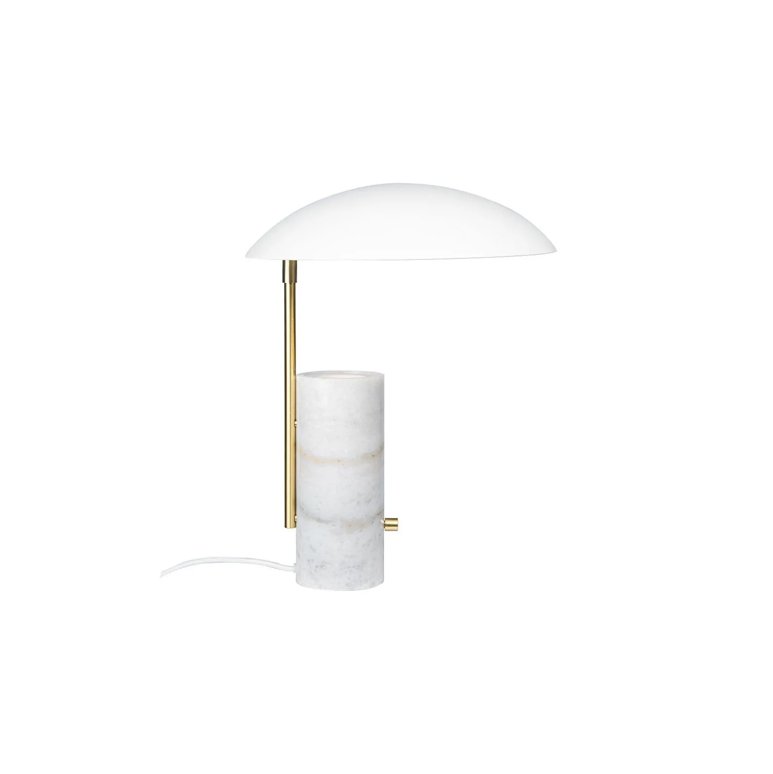 DFTP by Nordlux Bordslampa Mademoiselles Marmor och Metall Vit | Passande för 1x GU10