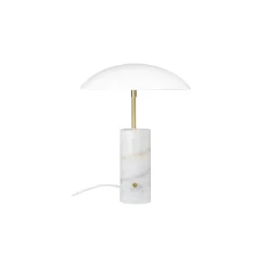 DFTP by Nordlux Bordslampa Mademoiselles Marmor och Metall Vit | Passande för 1x GU10