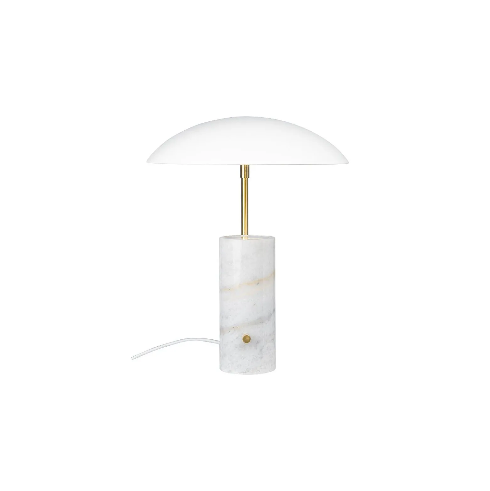 DFTP by Nordlux Bordslampa Mademoiselles Marmor och Metall Vit | Passande för 1x GU10