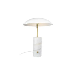 DFTP by Nordlux Bordslampa Mademoiselles Marmor och Metall Vit | Passande för 1x GU10