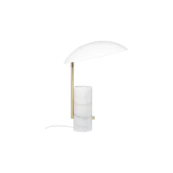 DFTP by Nordlux Bordslampa Mademoiselles Marmor och Metall Vit | Passande för 1x GU10