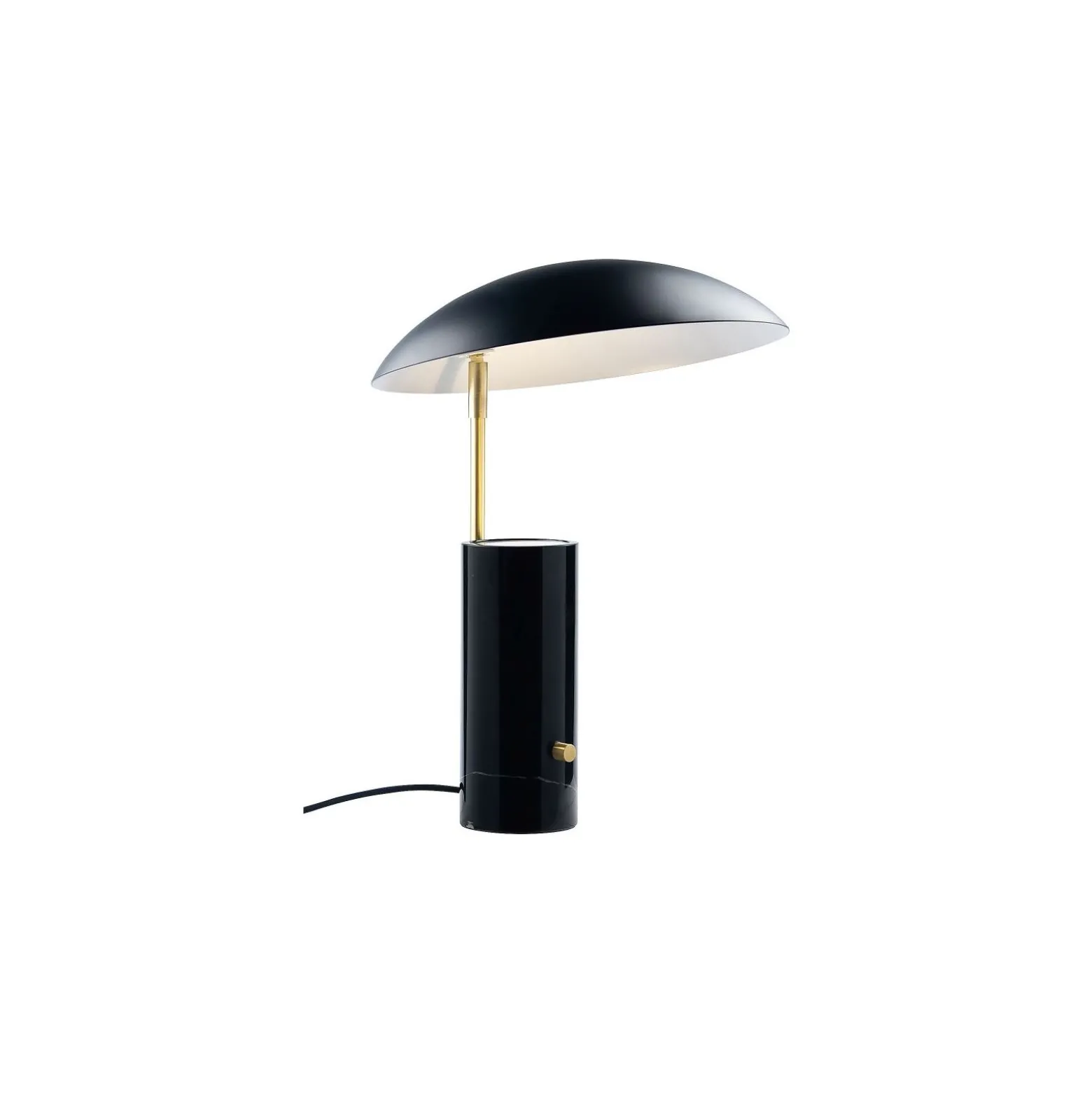 DFTP by Nordlux Bordslampa Mademoiselles Marmor och Metall Svart | Passande för 1x GU10