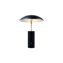 DFTP by Nordlux Bordslampa Mademoiselles Marmor och Metall Svart | Passande för 1x GU10