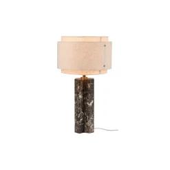 DFTP by Nordlux Bordslampa Takai Marmor och Textil Beige | Passande för 1x E27