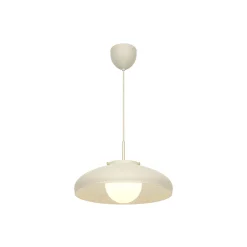 DFTP by Nordlux Latif Pendellampa Metall och Glas Beige | 400mm - Passande för E14