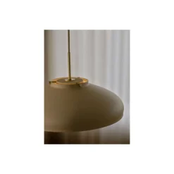 DFTP by Nordlux Latif Pendellampa Metall och Glas Beige | 400mm - Passande för E14
