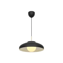 DFTP by Nordlux Latif Pendellampa Metall och Glas Svart | 400mm - Passande för E14