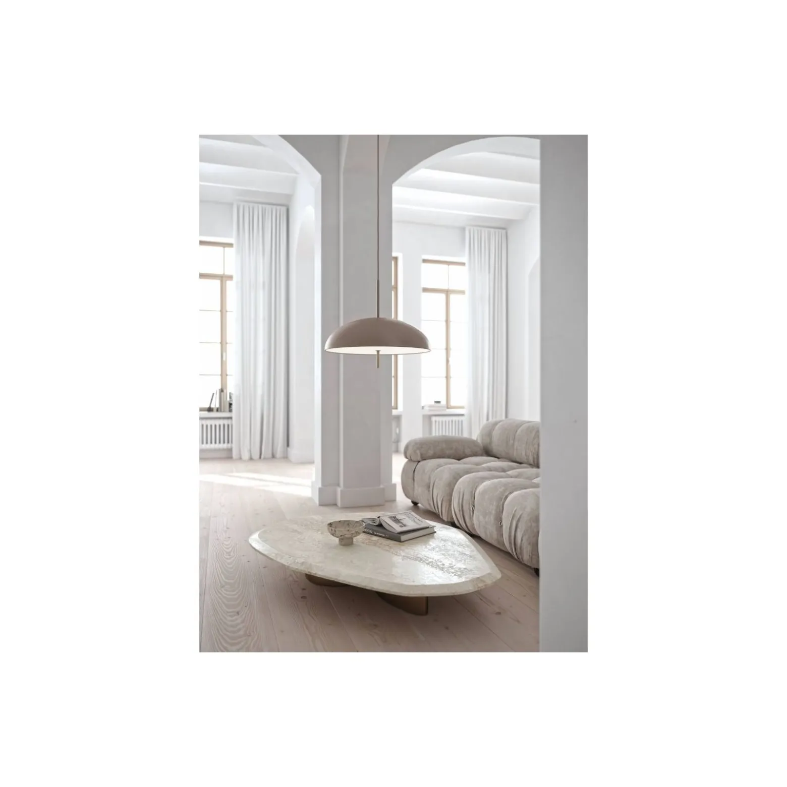 DFTP by Nordlux LED Pendellampa Versale Metall Brun | Passande för E27