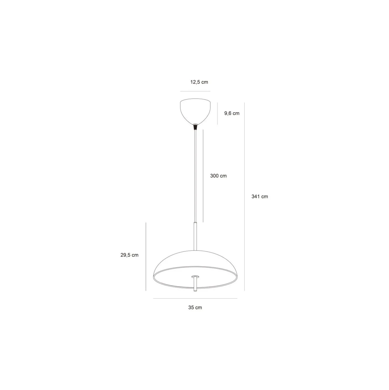 DFTP by Nordlux LED Pendellampa Versale Metall Brun | Passande för E27