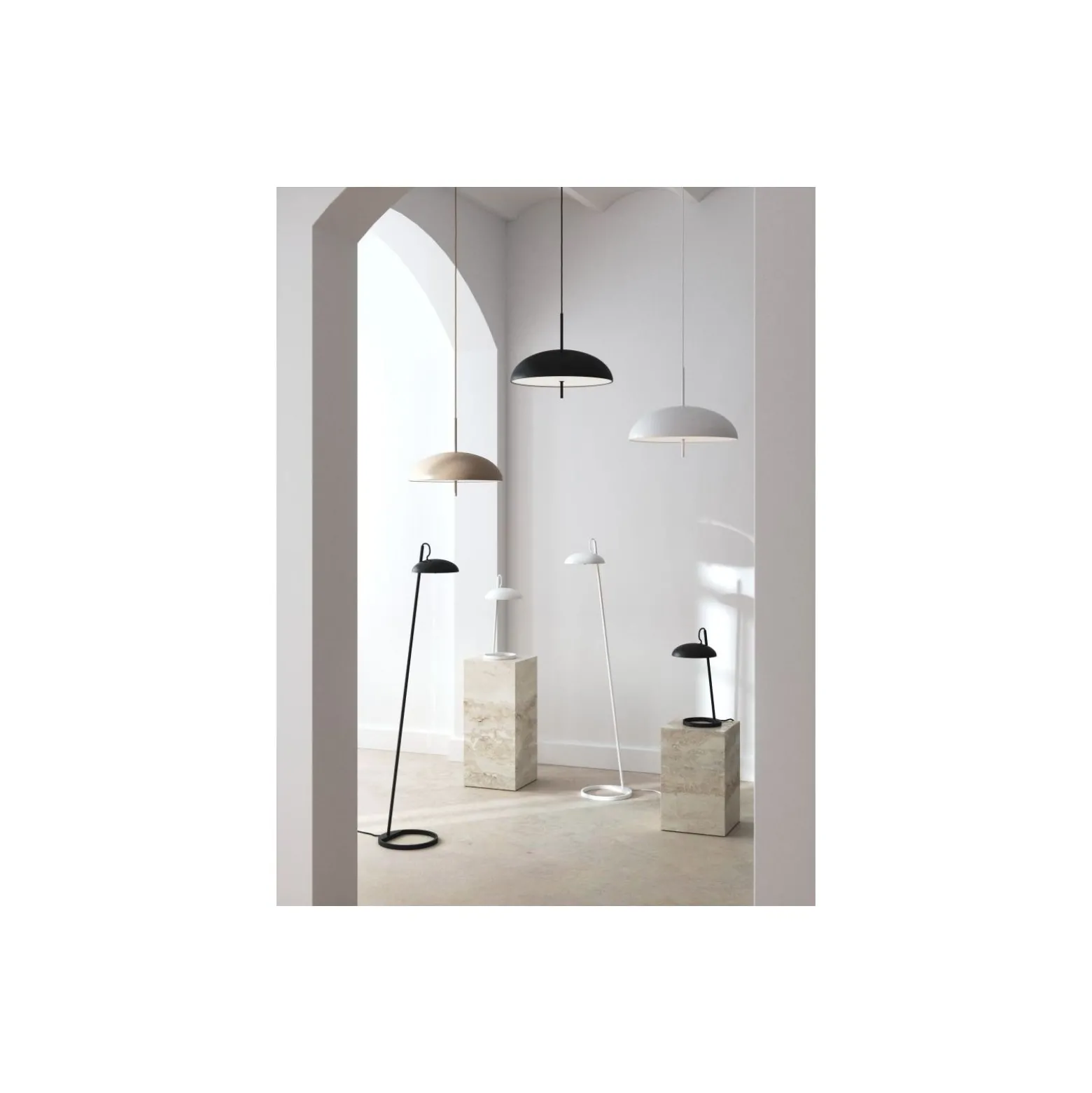 DFTP by Nordlux LED Pendellampa Versale Metall Vit | Passande för E27