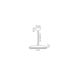 DFTP by Nordlux LED Pendellampa Artist 25 Metall Svart 14W 1000lm - 827 Extra Varm Vit