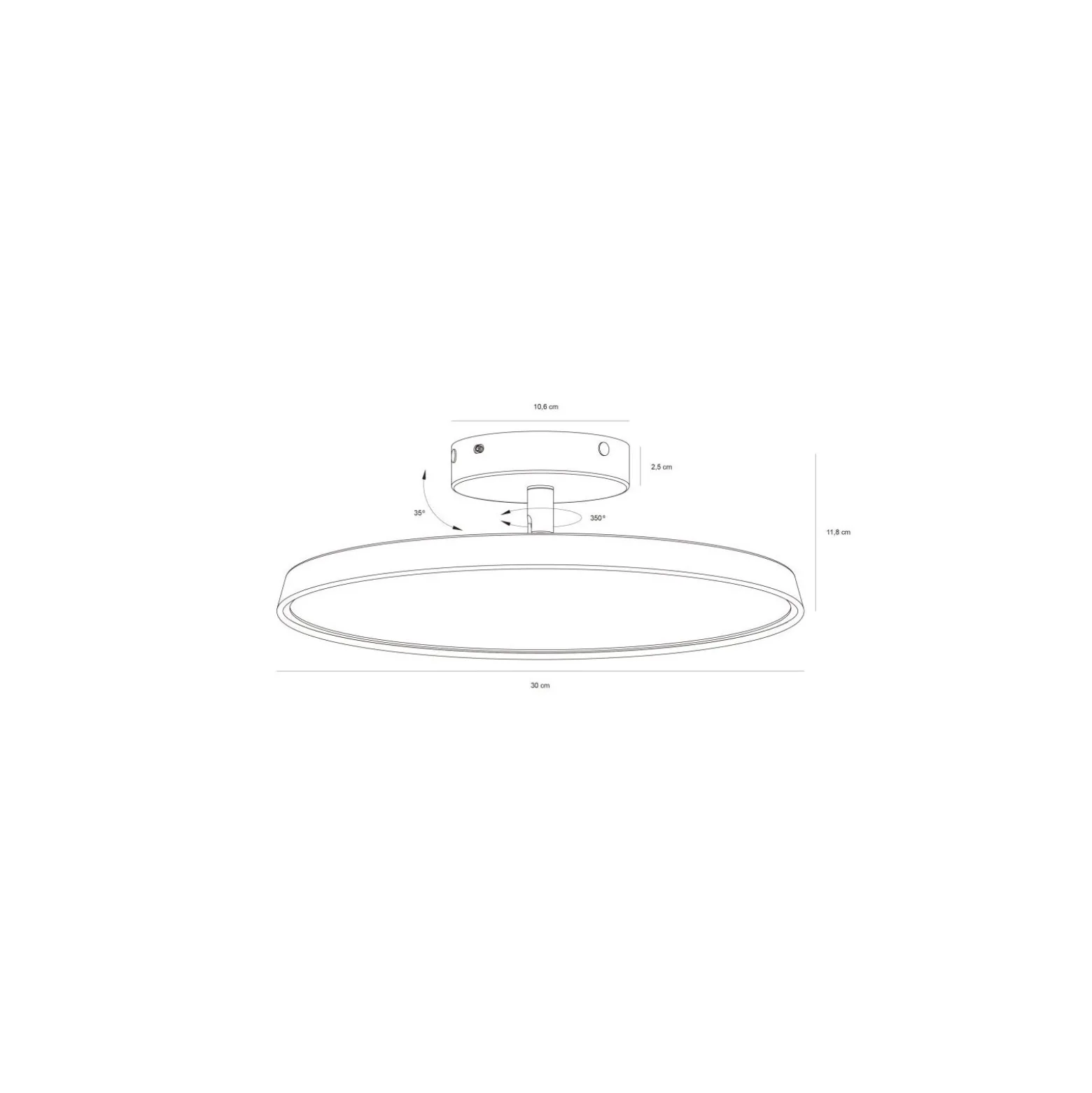 DFTP by Nordlux LED Pendellampa Kaito Metall Svart 15W 1500lm - 830 Varm Vit | Dimbar