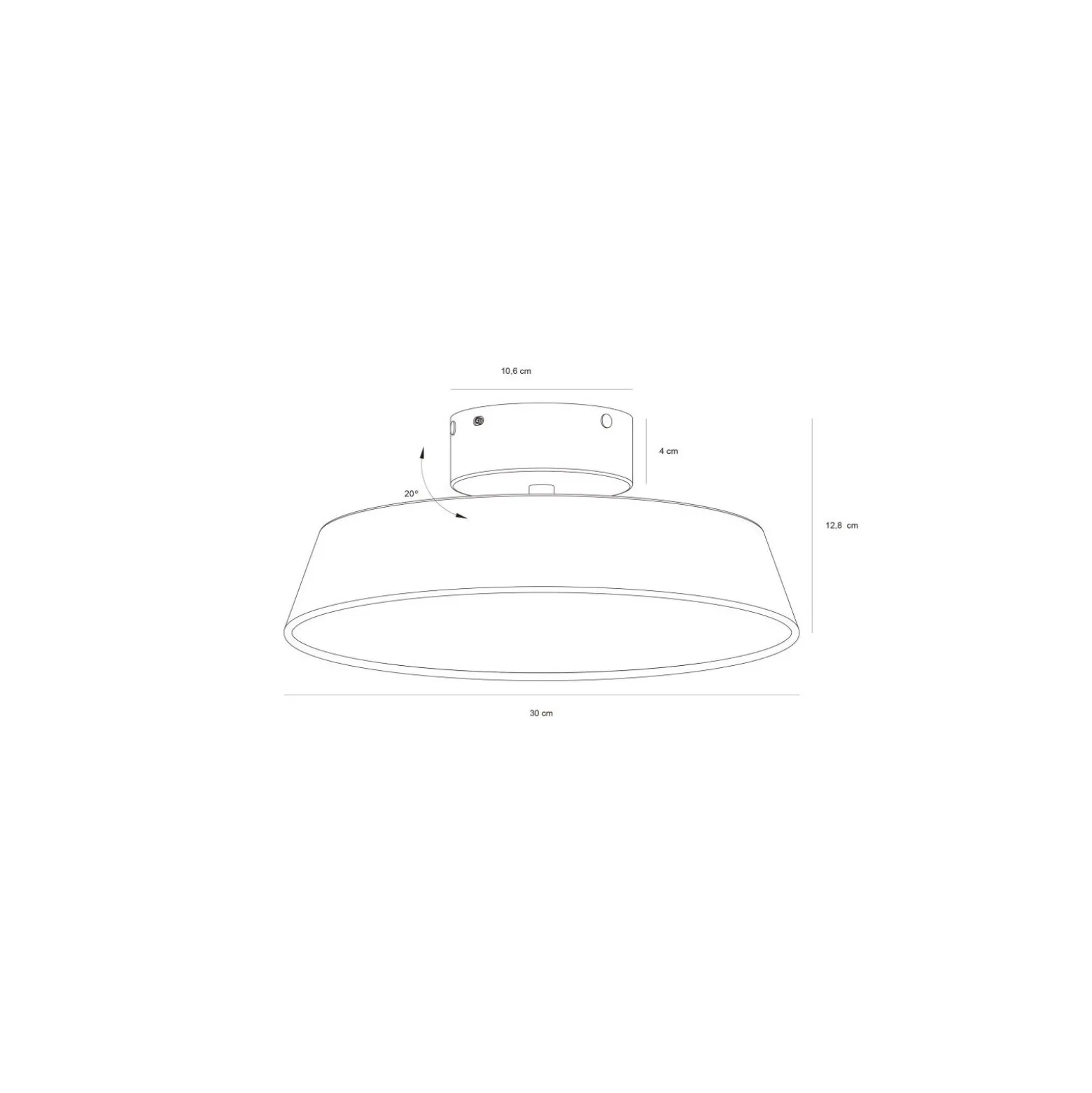 DFTP by Nordlux LED Pendellampa Kaito Metall Vit 10.5W 1100lm - 830 Varm Vit | Dimbar
