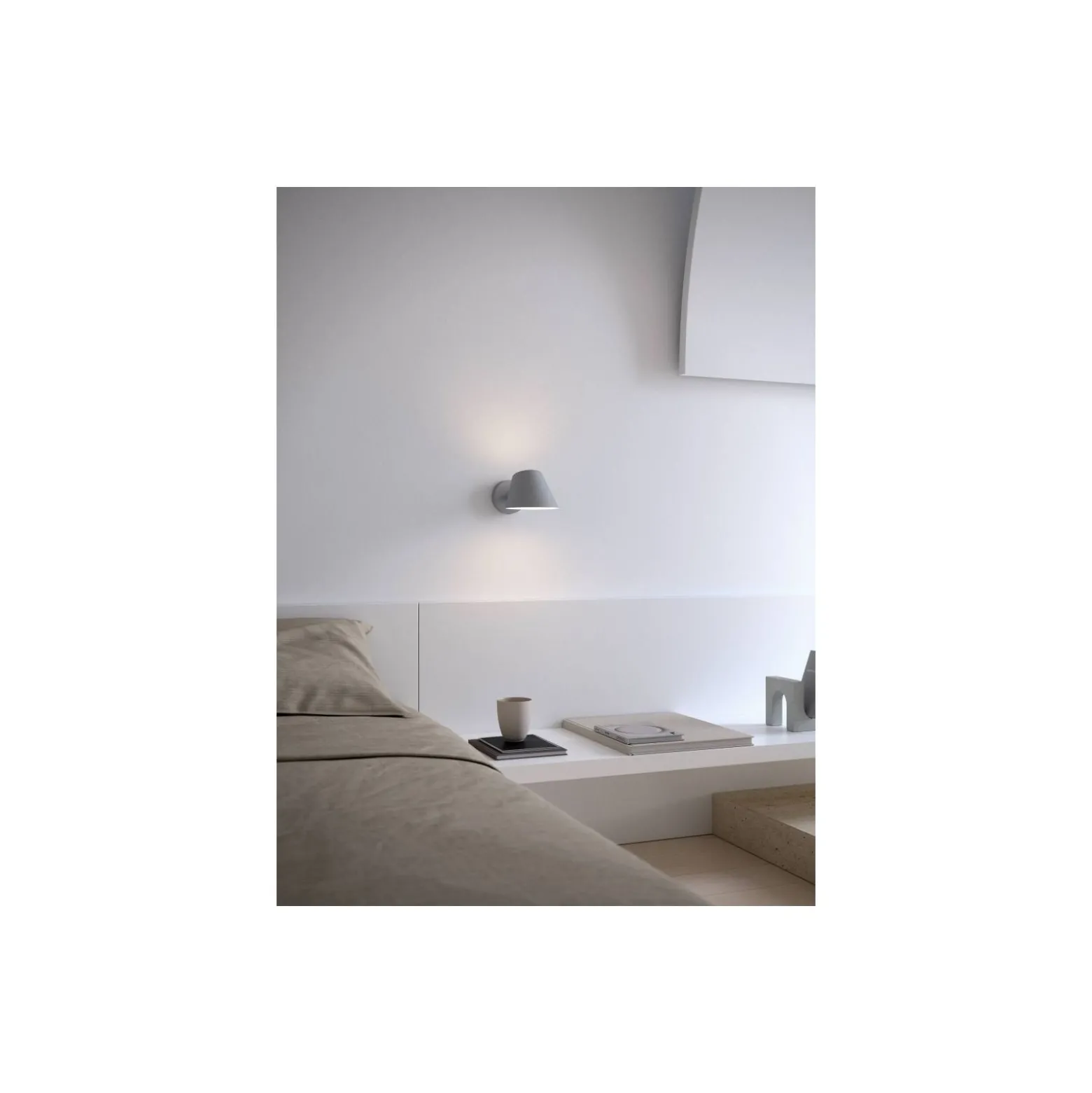 DFTP by Nordlux LED Vägglampa Stay Aluminium Grå | Passande för E27