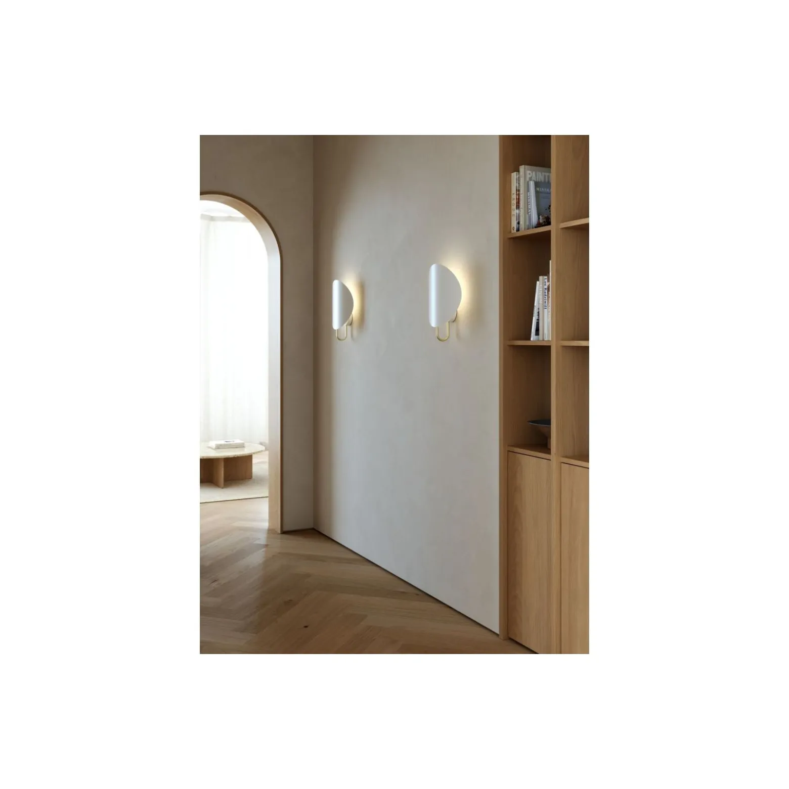DFTP by Nordlux LED Vägglampa Spargo Metall Vit | Passande för E27