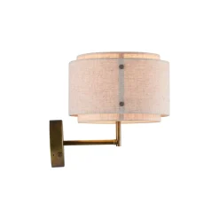 DFTP by Nordlux LED Vägglampa Takai Rostfritt Stål Beige | Passande för E27