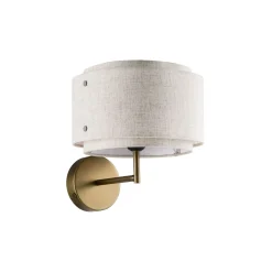 DFTP by Nordlux LED Vägglampa Takai Rostfritt Stål Beige | Passande för E27