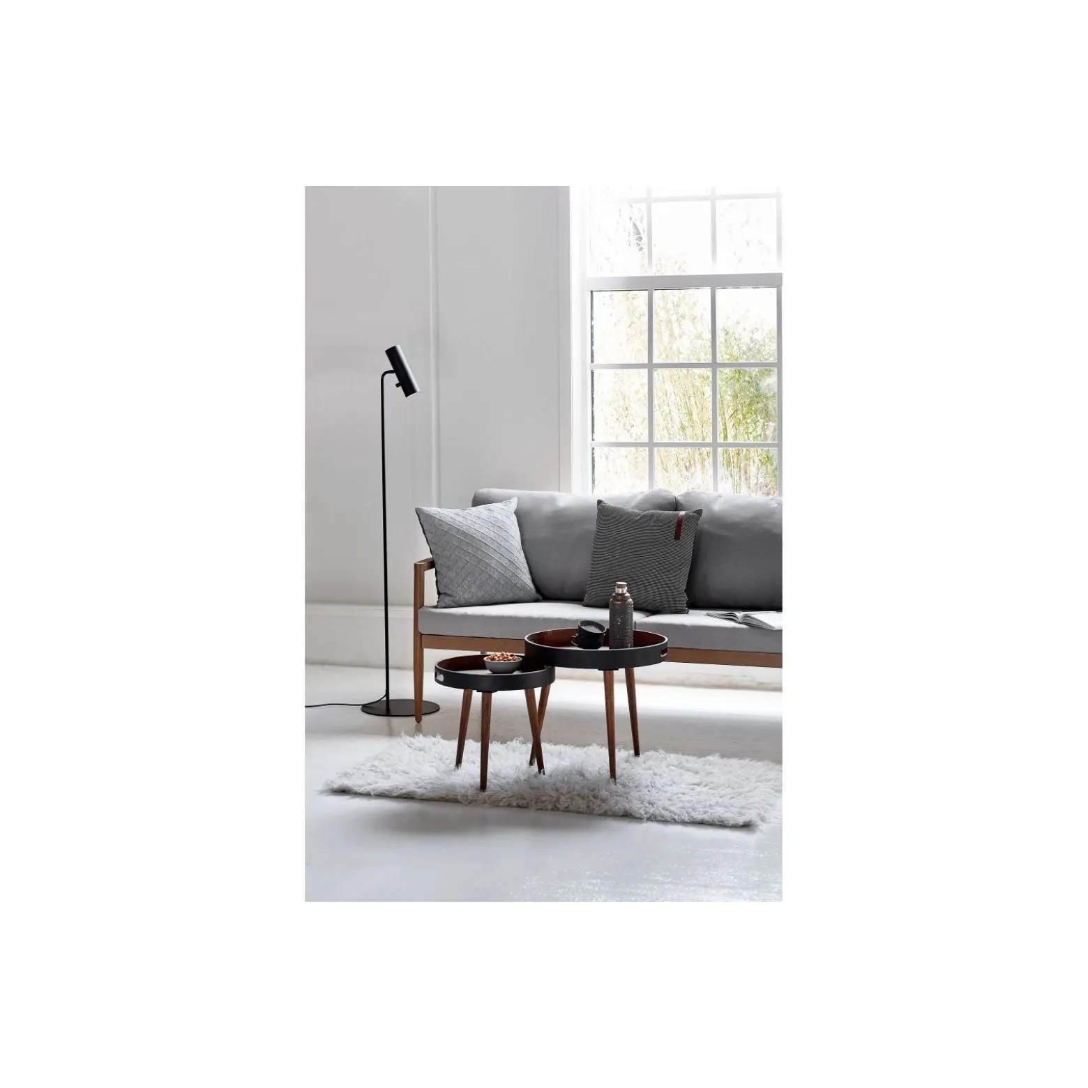 DFTP by Nordlux MIB 6 Golvlampa Metall Svart | Passande för GU10