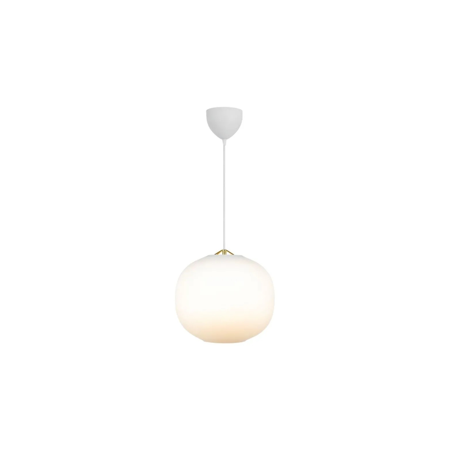 DFTP by Nordlux Navone 30 Pendellampa Glas och Metall Vit | Passande för E27