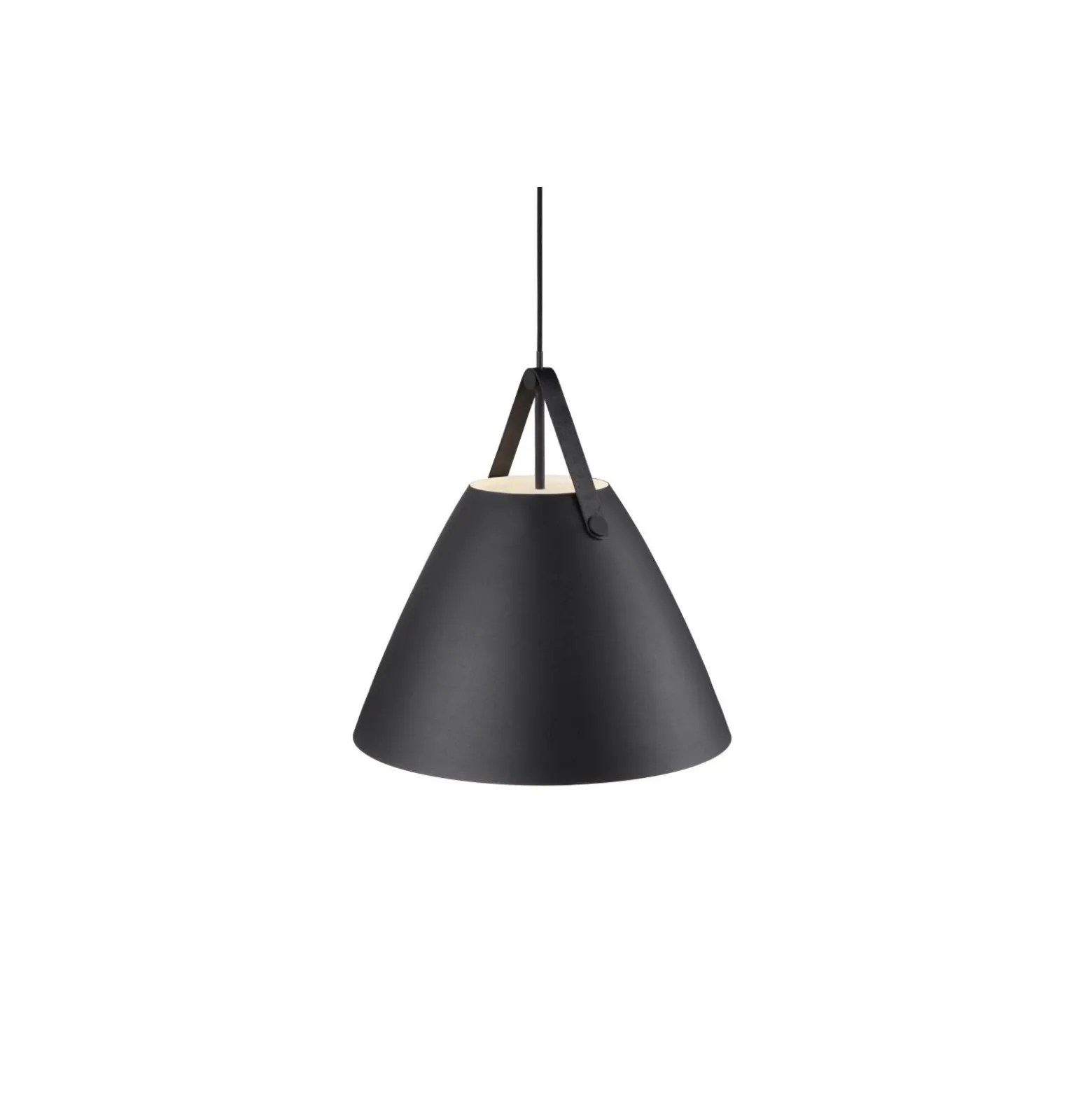 DFTP by Nordlux Pendellampa Strap 48 Svart - Metall | E27 Max 40W