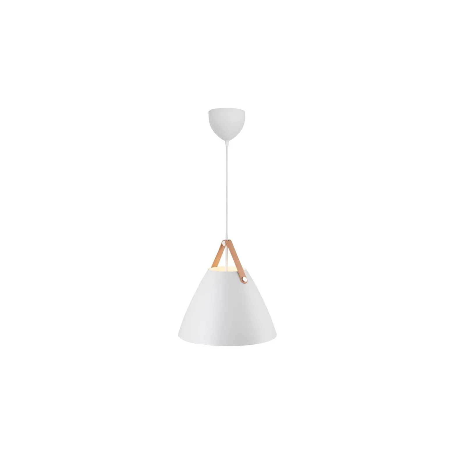 DFTP by Nordlux Pendellampa Strap 36 Vit - Metall | E27 Max 40W