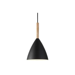 DFTP by Nordlux Pure 20 Pendellampa Metall och Trä Svart | Passande för E27
