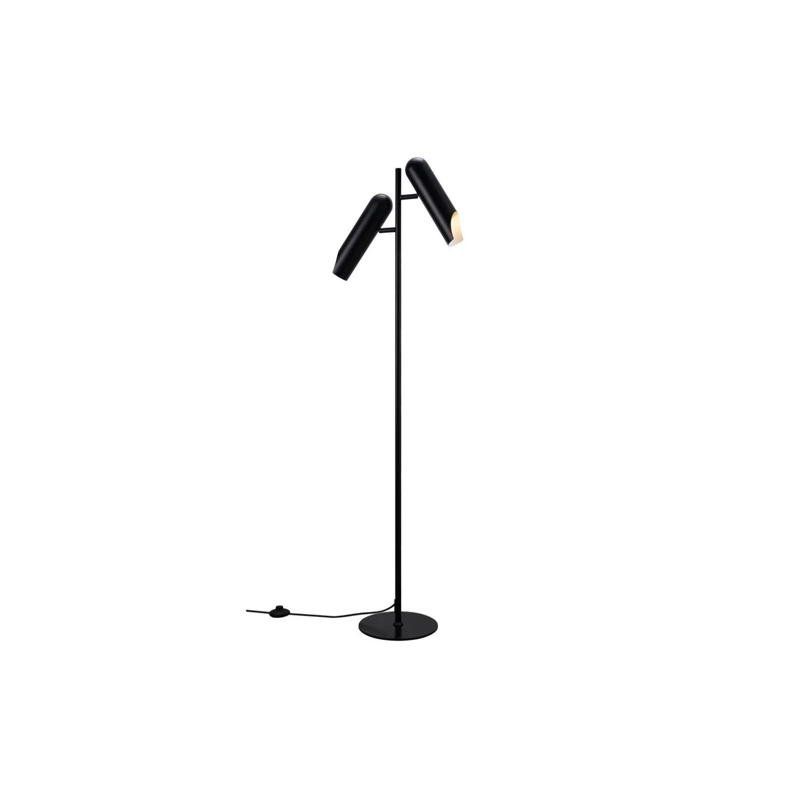 DFTP by Nordlux Rochelle Golvlampa Metall Svart | 76mm - Passande för 2x GU10