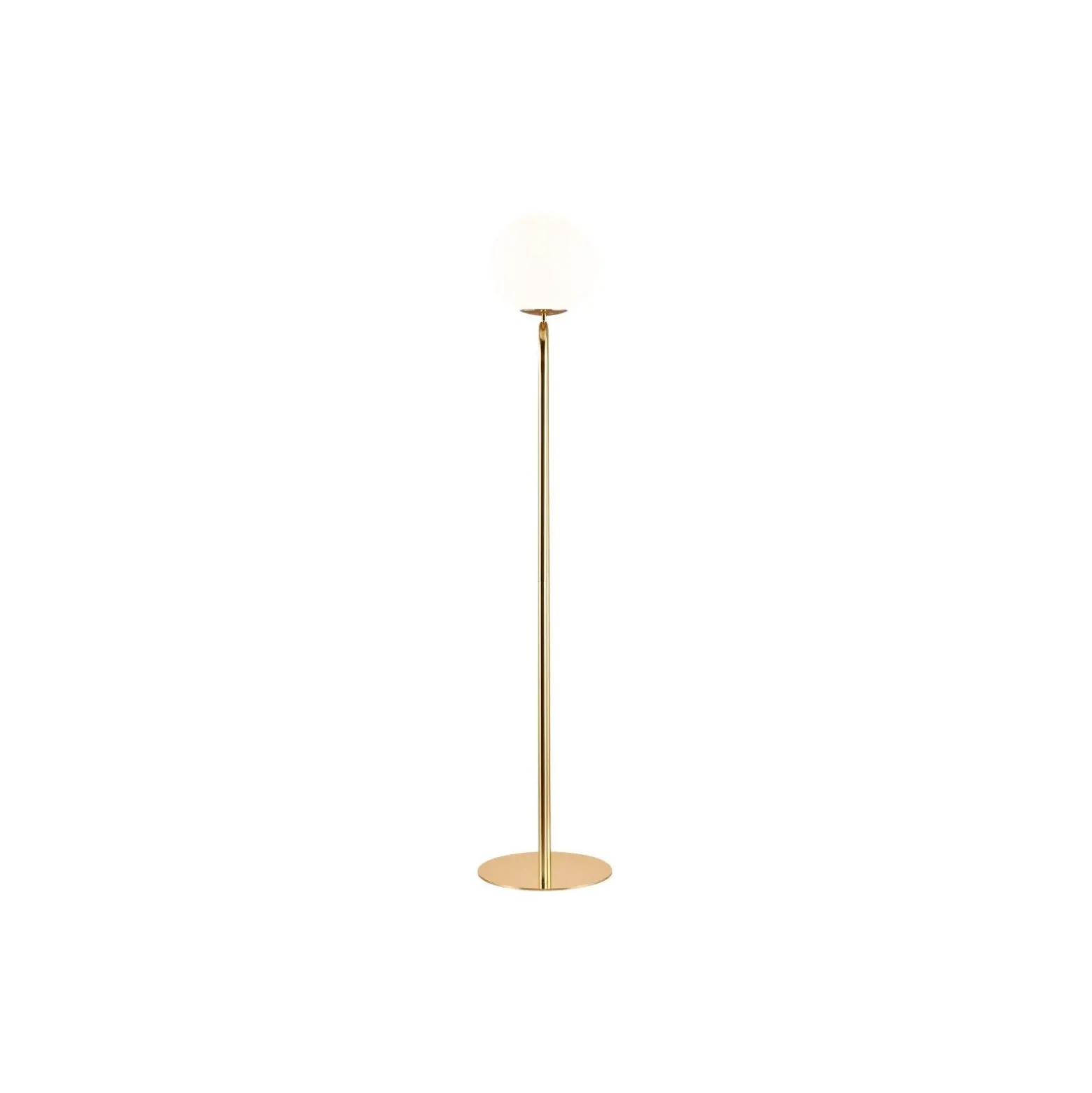 DFTP by Nordlux Shapes Golvlampa Glas och Metall Mässing | Passande för E27