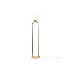 DFTP by Nordlux Shapes Golvlampa Glas och Metall Mässing | Passande för E27