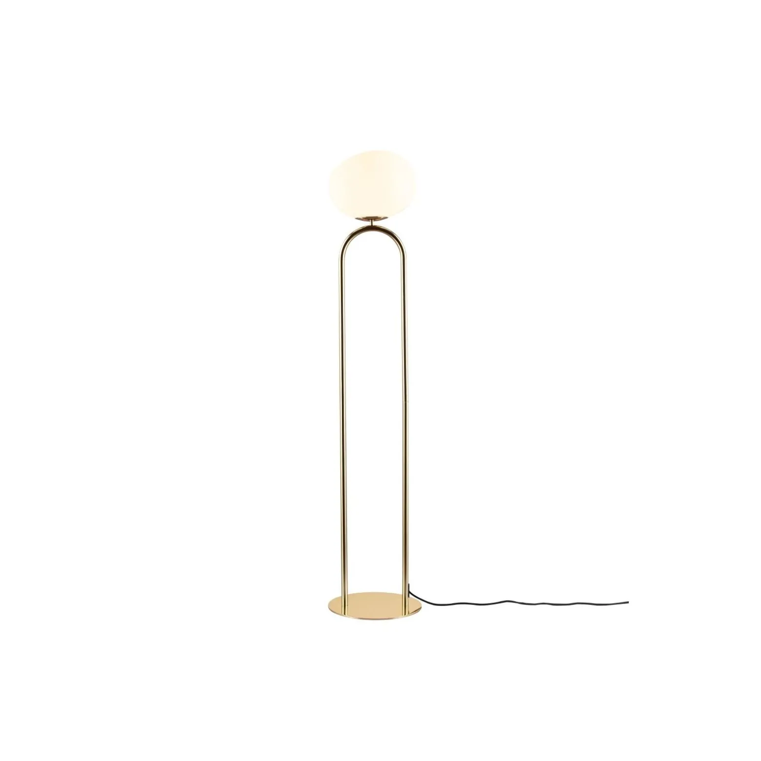 DFTP by Nordlux Shapes Golvlampa Glas och Metall Mässing | Passande för E27