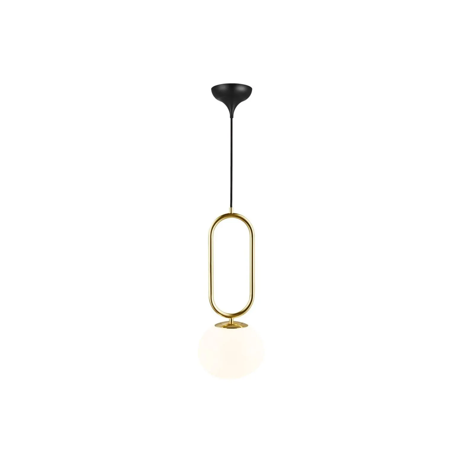 DFTP by Nordlux Shapes 27 Pendellampa Glas och Metall Mässing | Passande för E27