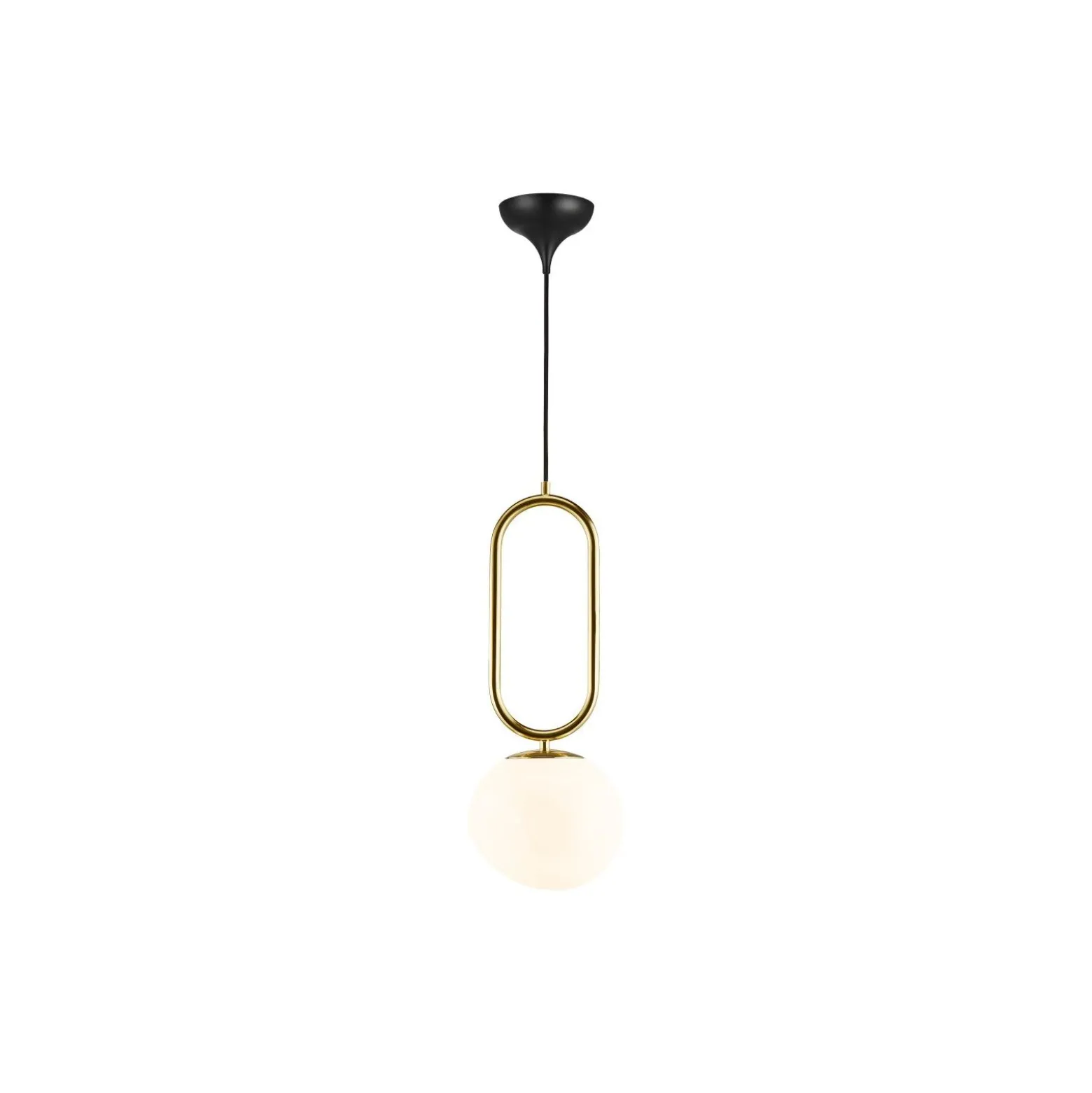 DFTP by Nordlux Shapes 27 Pendellampa Glas och Metall Mässing | Passande för E27