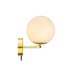 DFTP by Nordlux Shapes Vägglampa Metall och Glas Mässing | Passande för E14