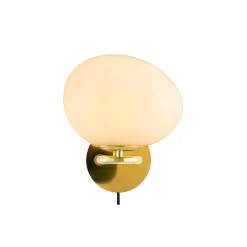 DFTP by Nordlux Shapes Vägglampa Metall och Glas Mässing | Passande för E14