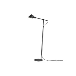 DFTP by Nordlux Stay Golvlampa Aluminium Svart | Passande för E27