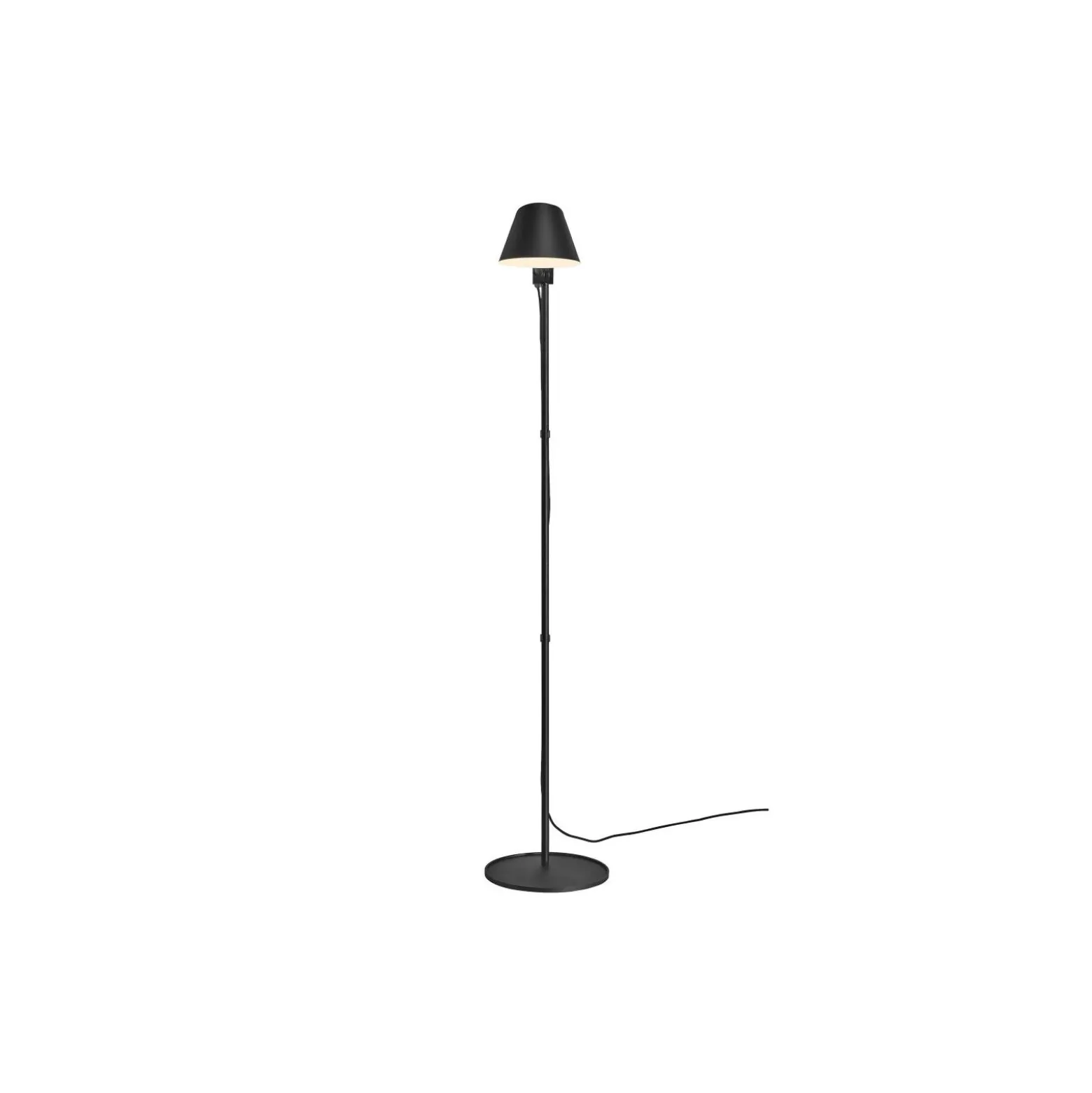 DFTP by Nordlux Stay Golvlampa Aluminium Svart | Passande för E27