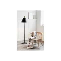 DFTP by Nordlux Strap Golvlampa Metall och Leather Svart | Passande för E27