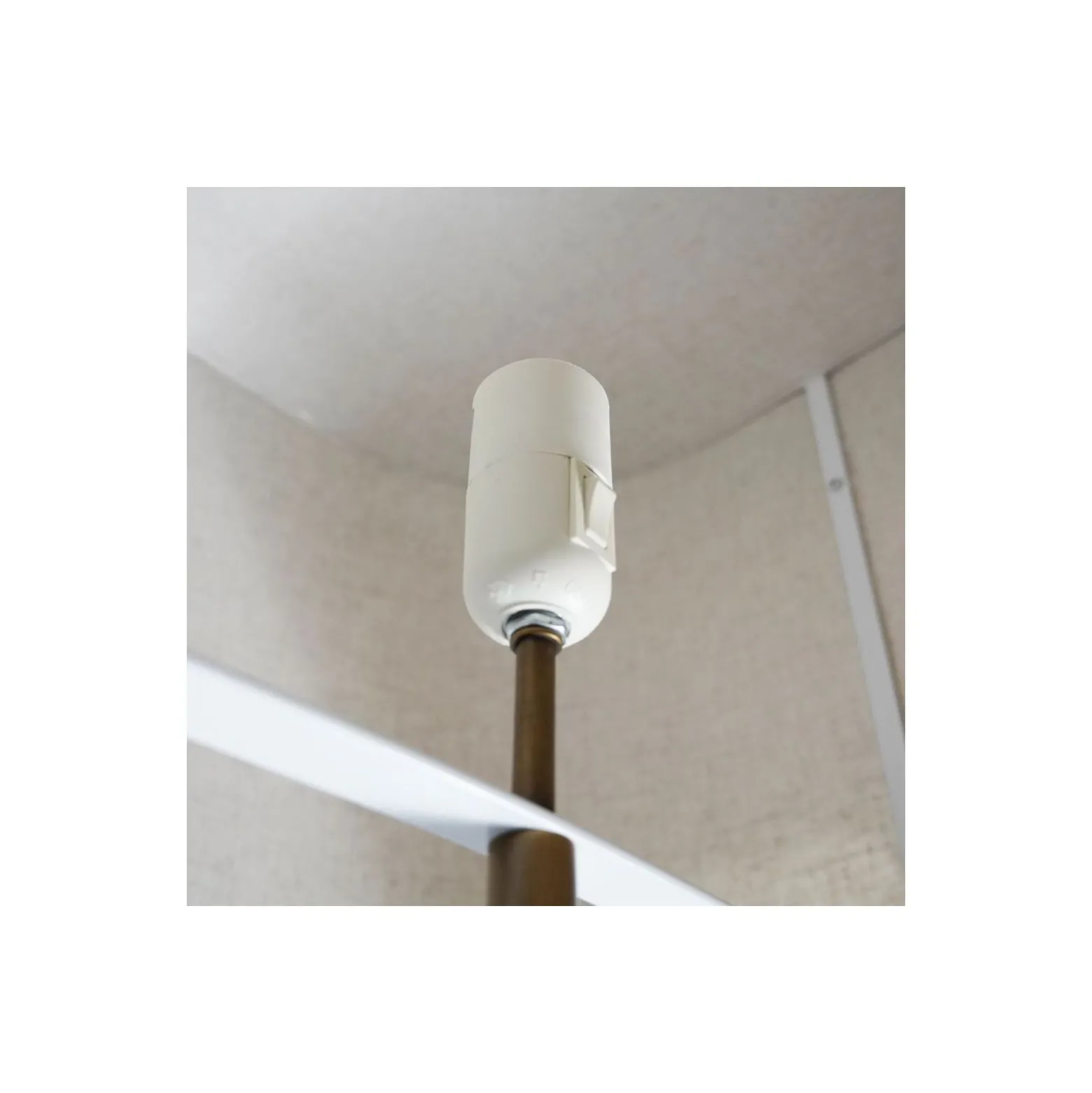 DFTP by Nordlux Takai Golvlampa Metall och Textil Beige | Passande för E27