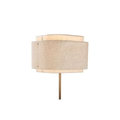 DFTP by Nordlux Takai Golvlampa Metall och Textil Beige | Passande för E27